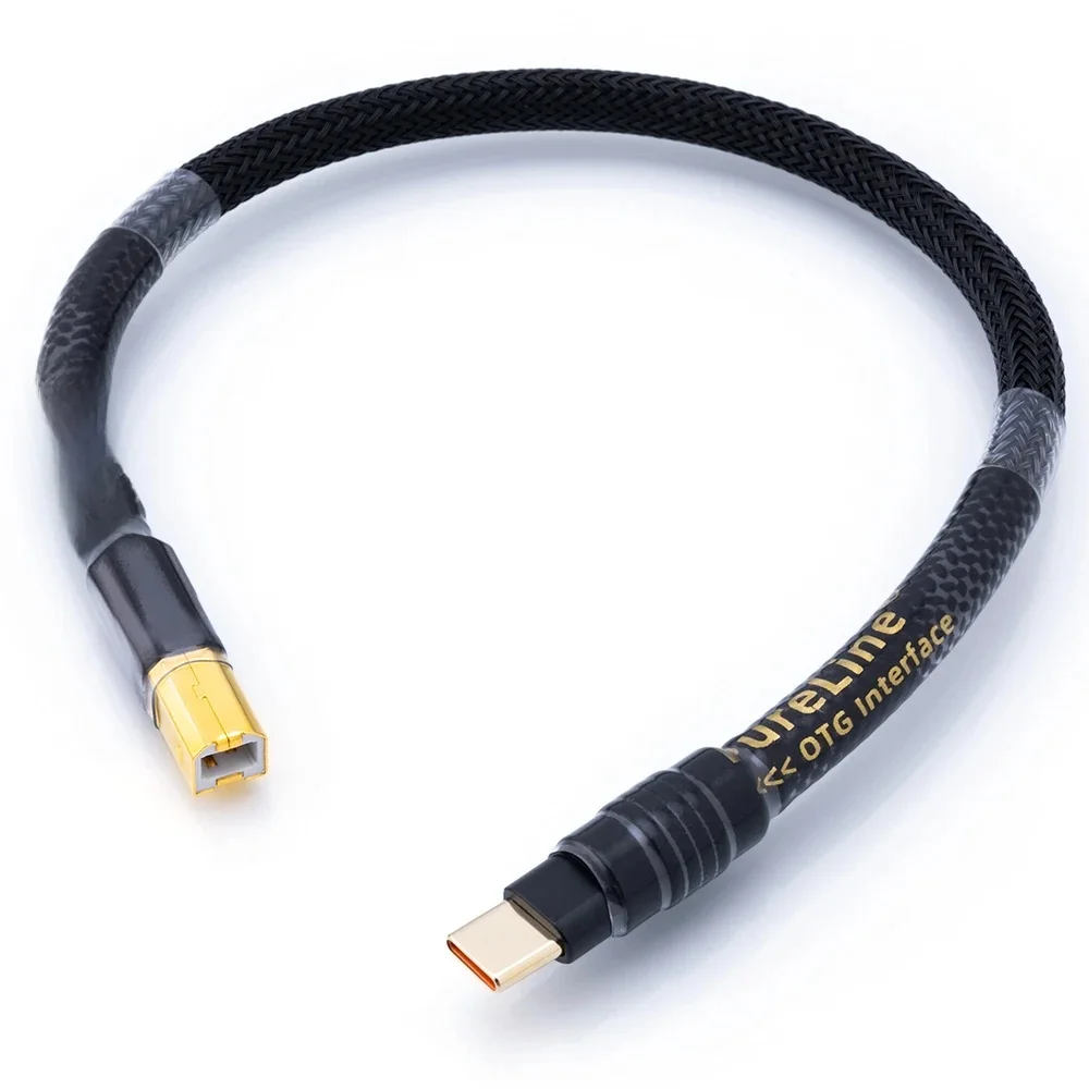 【Pureline】Canare L-4E6S Hifi OTG usb dac kabel usb b do typu c kabel stereo 6N OFC Data audio cyfrowy kabel do telefonu komórkowego dac — zdjęcie produktu 6