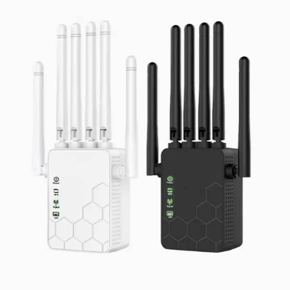 Extensor de Rango Wifi, Repetidor de Señal Wifi de 300Mbps y 2.4Ghz con Puerto Ethernet, Extensor Wifi de Largo Alcance Compatible con Modo Repetidor/Ap Wifi, Adecuado para Hogar, Oficina, Aula, Uso Comercial (Embalaje Aleatorio)