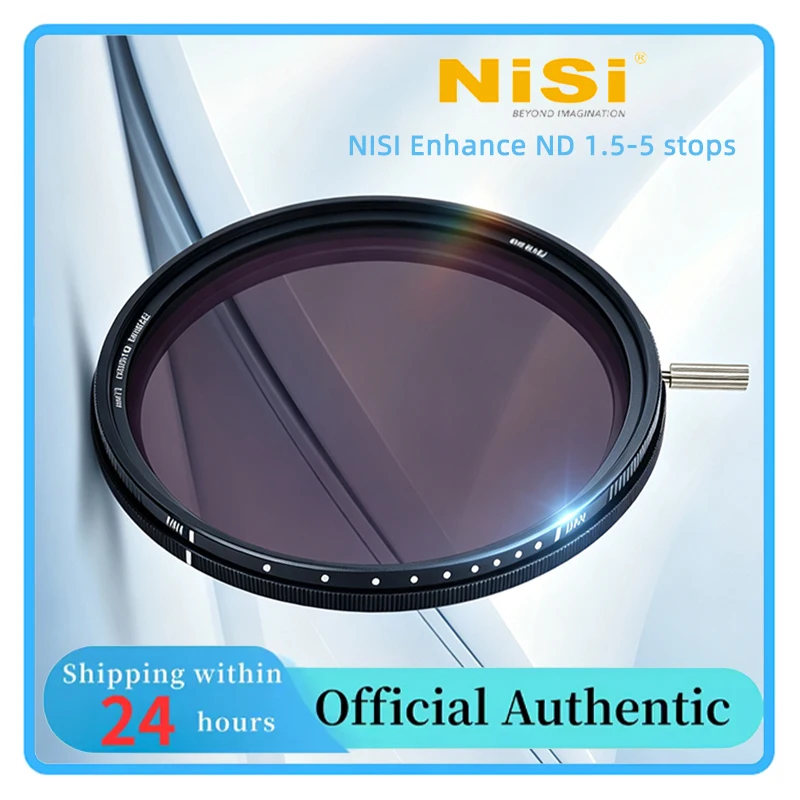 NISI Variable ND Filter ND1.5‑5 True‑Color Coating Adjustable For Sony Nikon Canon Cinematic Photography