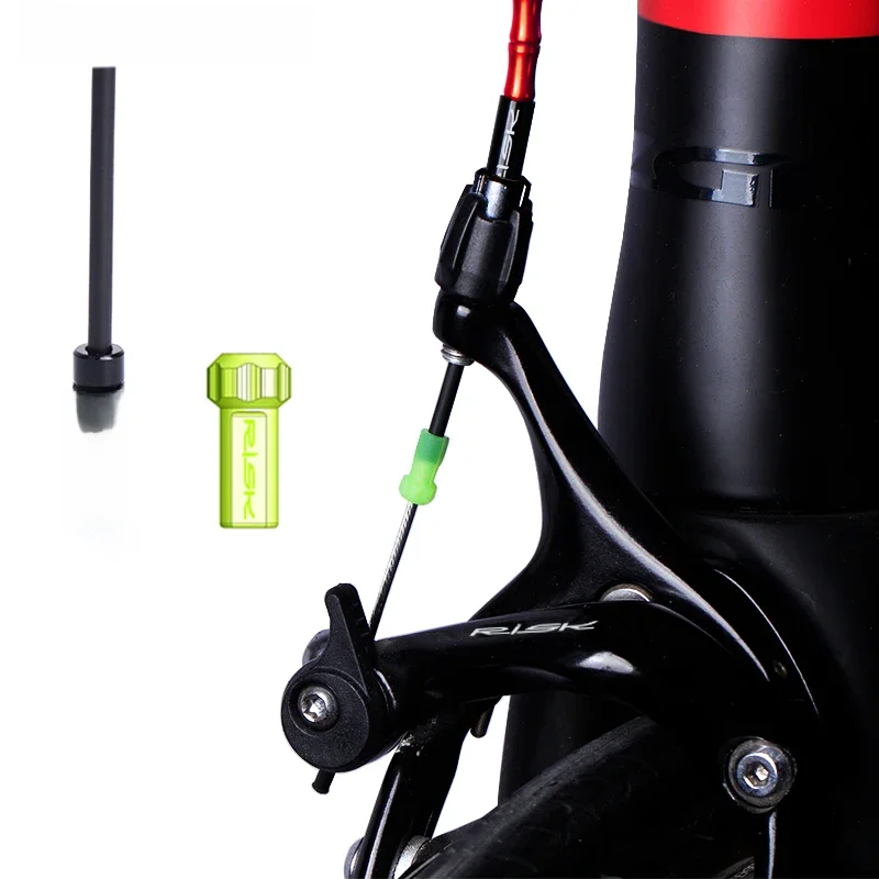 AliExpress RISK Universal Bike Bicycle 4mm/5mm Brake Shift Cable Oiling Nosed End Cap Oil Slick Lube Catheter