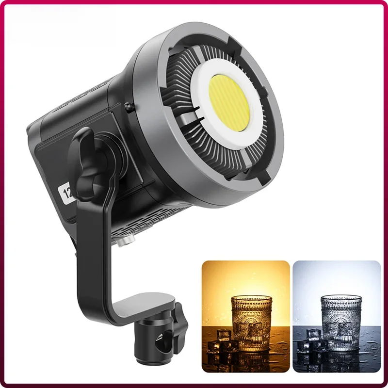Ulanzi VL-120Bi VL-120C 120 W V-Mount COB Videoleuchte Drahtlose APP-Steuerung 2700 K-6500 K CRI>95