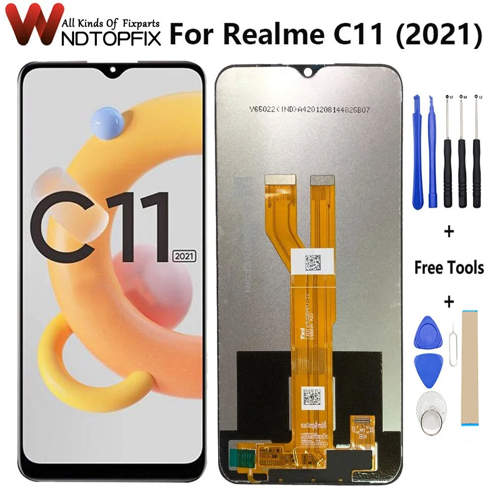 Tested For Oppo Realme C11 LCD Display Touch Screen Digitizer Assembly Replacement For OPPO Realme C11 2021 LCD RMX3231 Screen