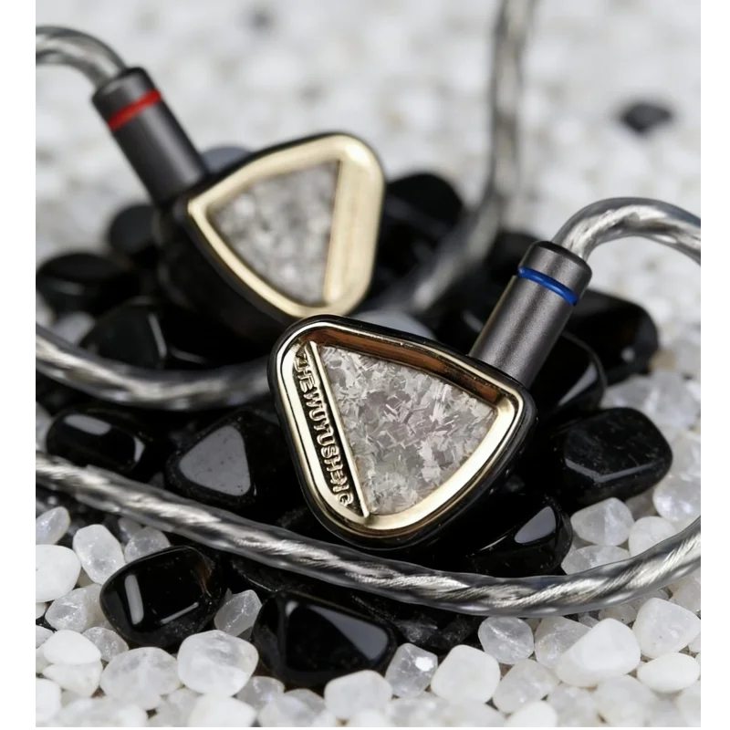 

Наушники-вкладыши ZHESONUS Black Rock Star IEMs HIFI BRS 3DD+2 Planar+PZT, проводные, для музыки, игр, киберспорта, мониторные