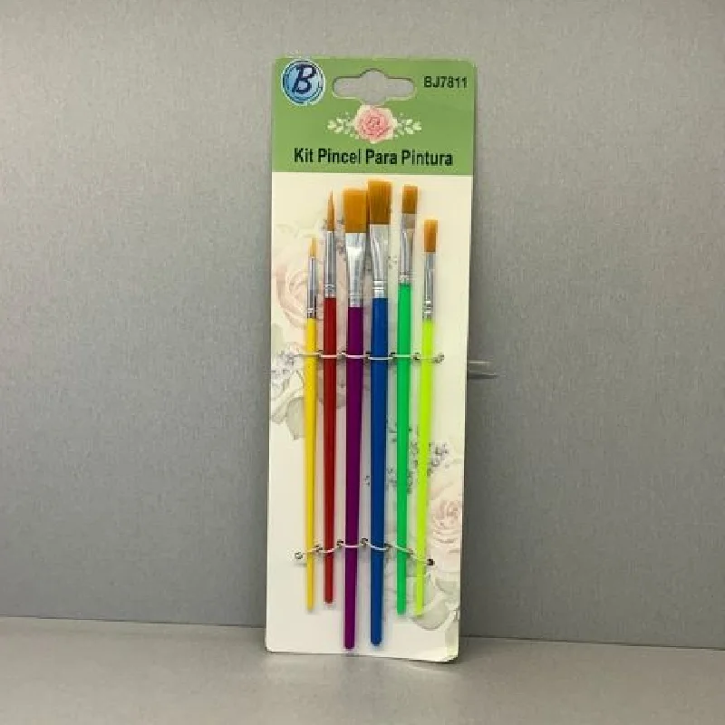 Easy And Efficient Colorful Plastic Metal Art Painting Brush Set In Time To Make Your Paintings