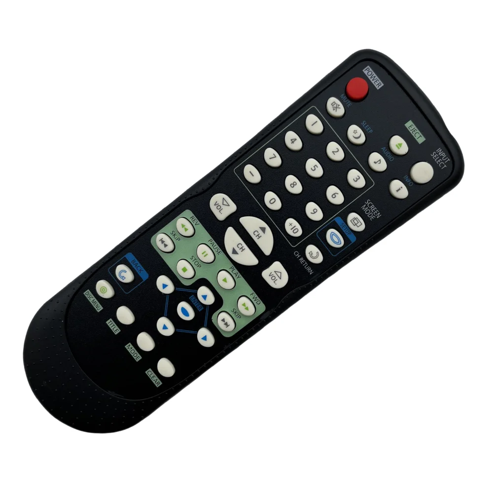 Controle remoto para edc/funai tv, dvd combo, ld195emx, NF607ud, ang-mbe897, novo