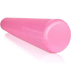 (Colore casuale) Mini Yoga Foam Roller Gym Fitness Back Roller Pilates Yoga Exercise Muscle Massage Roller Eva Yoga Block