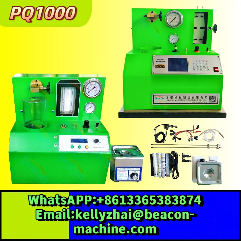 

PQ1000 Small Common Rail Diesel Injector Tester Calibration Machine Test Bench