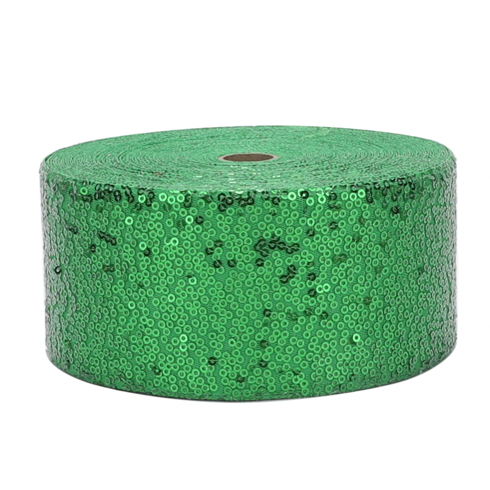 HSDRIBBON Listones 3inch 75mm colorful Sequin Scribble Sequin Ribbon 25Yards/Roll