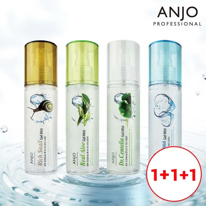 Anjou Water Optical Skin Sing Gel Mist 4 Species 1 1 1 1 Gel Mist Gel Centella