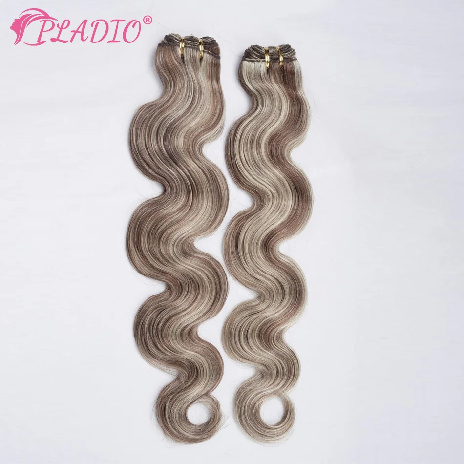 Human Hair Weft Extensions Brazilian Remy  Hair Bundles Sew In Weft Extensions Balayage Human  Hair Double Weft  Natural Color