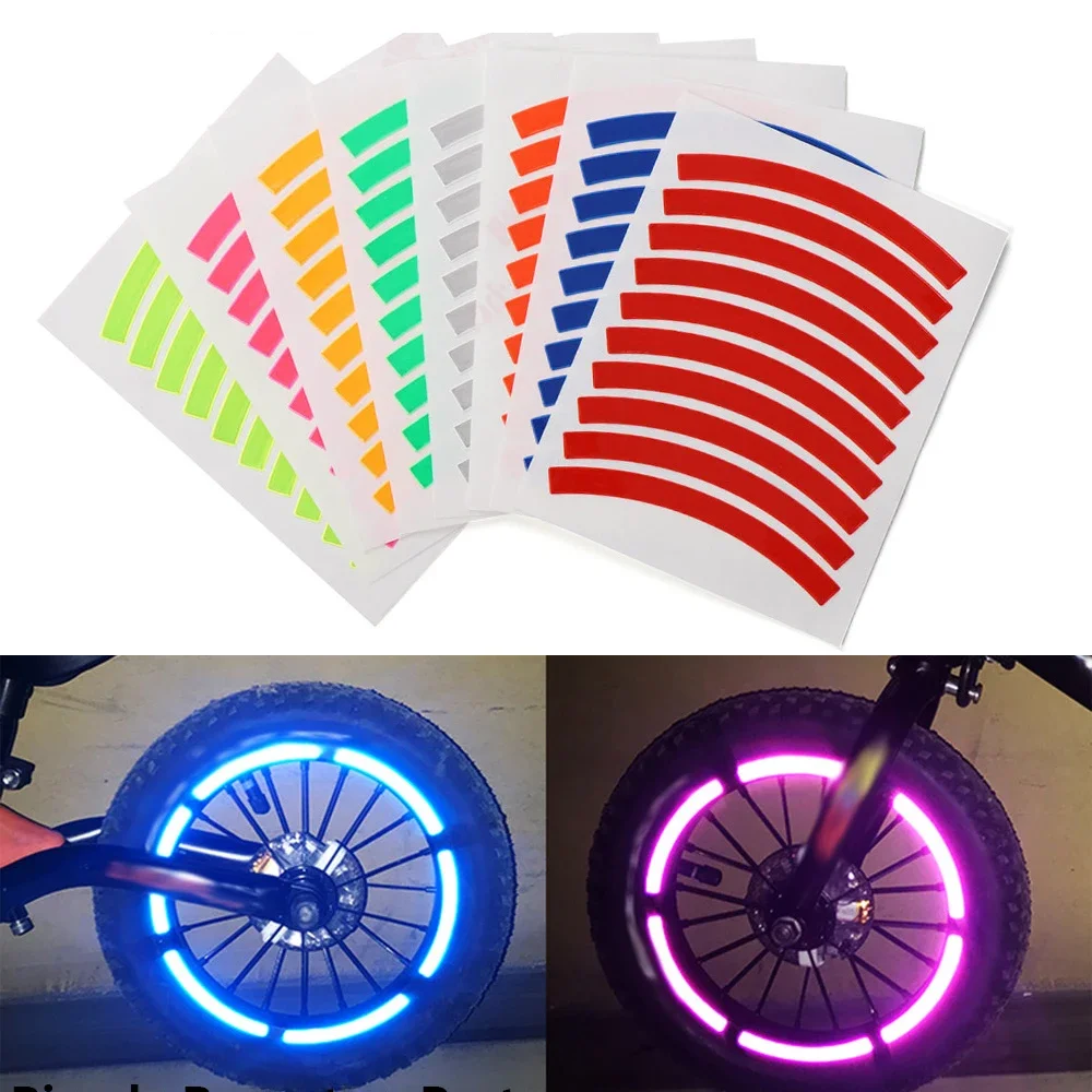 AliExpress Reflective Tire Sticker Safety Sticker Color Kids Balance Bike Reflective Sticker Wheel Decal Bike