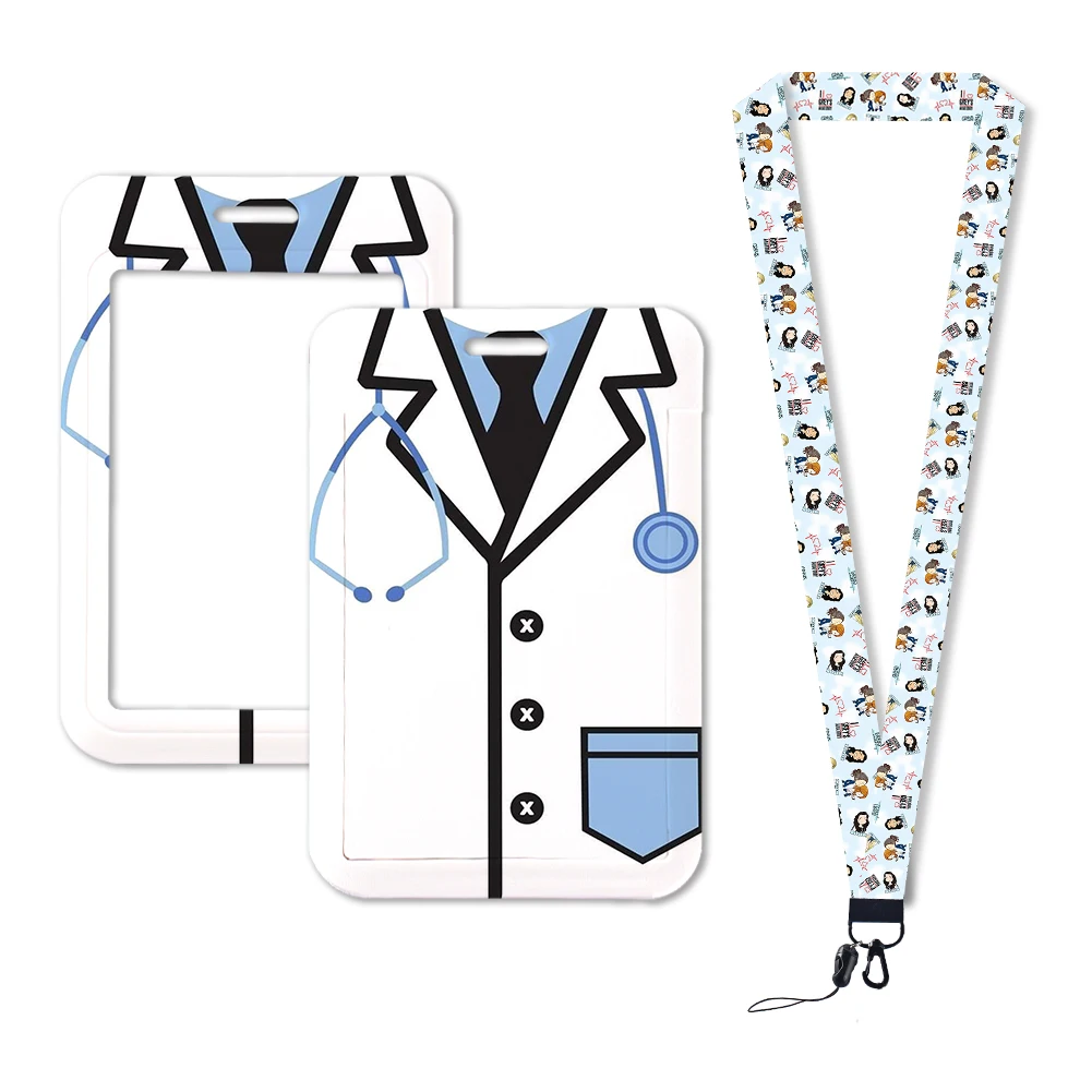 Nurse Lanyard For s Doctors And Nurse Neck Strap Id Card Badge Holder Cell Phone Strap Chain Rings Accessories