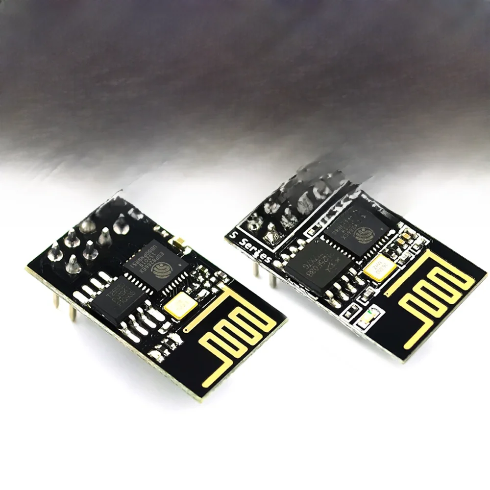 ESP-01 Ulepszona wersja ESP-01S ESP8266 szeregowy model WIFI Autentyczność gwarantowana Internet rzeczy Płyta modelu Wi-Fi dla Arduino — zdjęcie 2