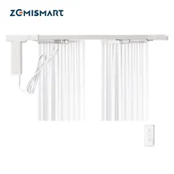 Zemismart Tuya WiFi Motorized Splicing Curtain Track Smart Electric Motor Beltless Design Alexa Google Home Voice Control