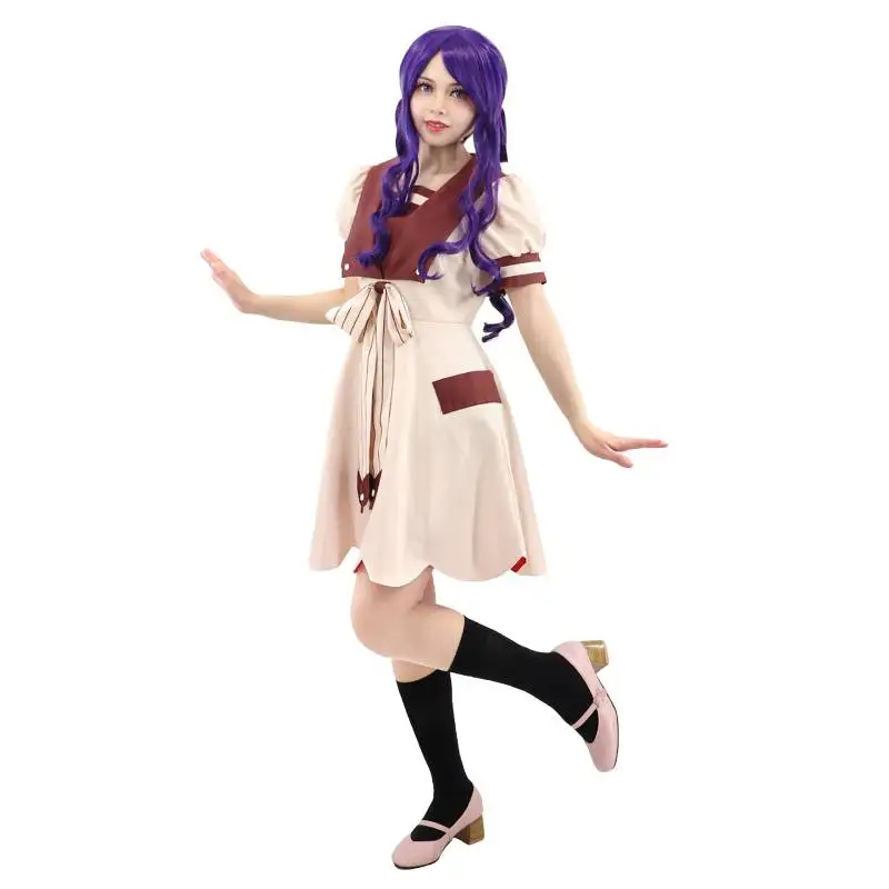 Anime Toilet-bound Hanako-kun Akane Aoi Cosplay Costume Girl Cosplay Fancy Dress Clothing With Socks Updated Classic Sailor Suit