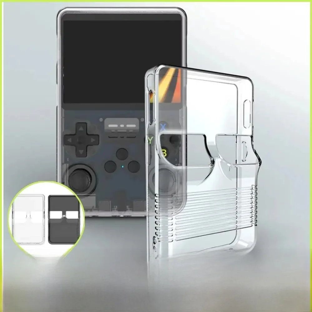 Étui de protection pour Console de jeu Portable R36S, housse de protection en Silicone, boîte de rangement anti-rayures, étui en Silicone lavable pour R36S