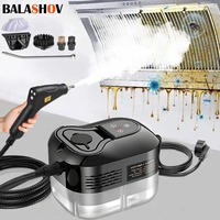 2500W High Pressure Steam Cleaner Multifunctional High Temperature Handheld Steam Cleaning For Air Conditioner Kitchen Hood Car