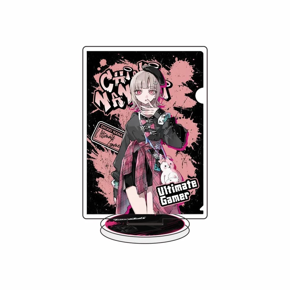Anime-Danganronpa 2-Acrylic Stand Nagito Komaeda Ibuki Mioda Desktop Decor Birthday Collection Gift Keychain
