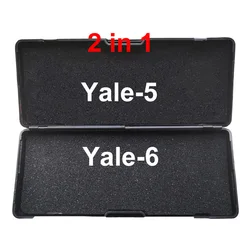 Lishi Tools 2 in 1 Yale-5 Yale-6 244 Lishi 2-in-1 Decoder Tool Hand Tools Locksmith Tools For Yale 244