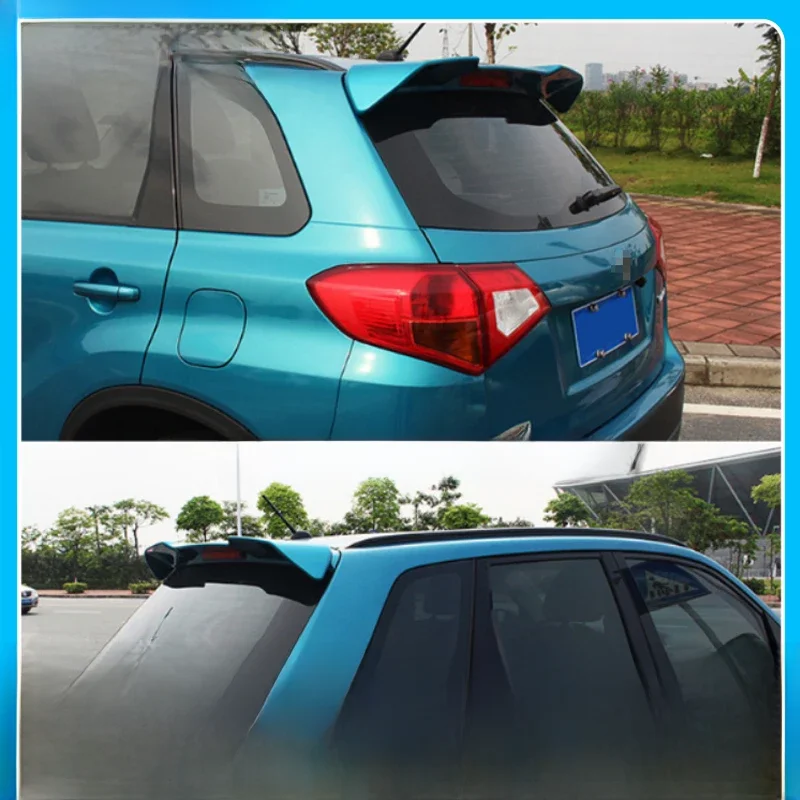 Dla SUZUKI VITARA Spoiler 2014-2017 VITARA SPOILER wysokiej jakości ABS materiał tylny spojler samochodu podkład kolor tylny Spoiler — zdjęcie 2