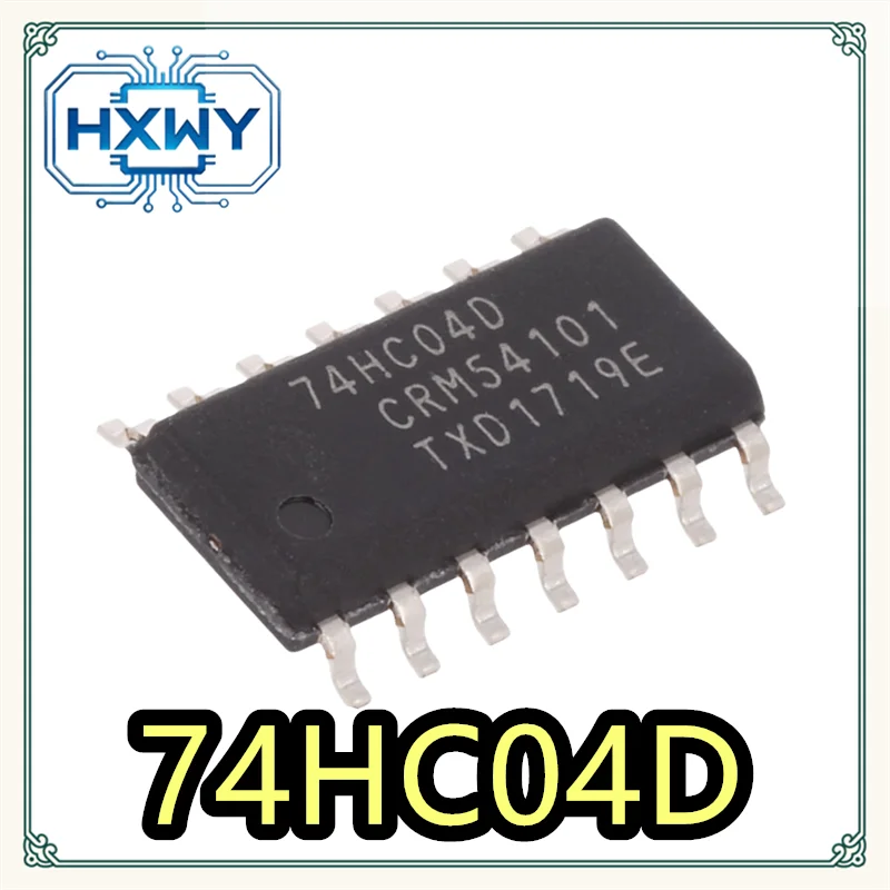 (3/10 pcs) 74HC04D  SOP-14 package  Brand new electronics  Best-selling integrated circuit  Stock running low  Fast dispatch