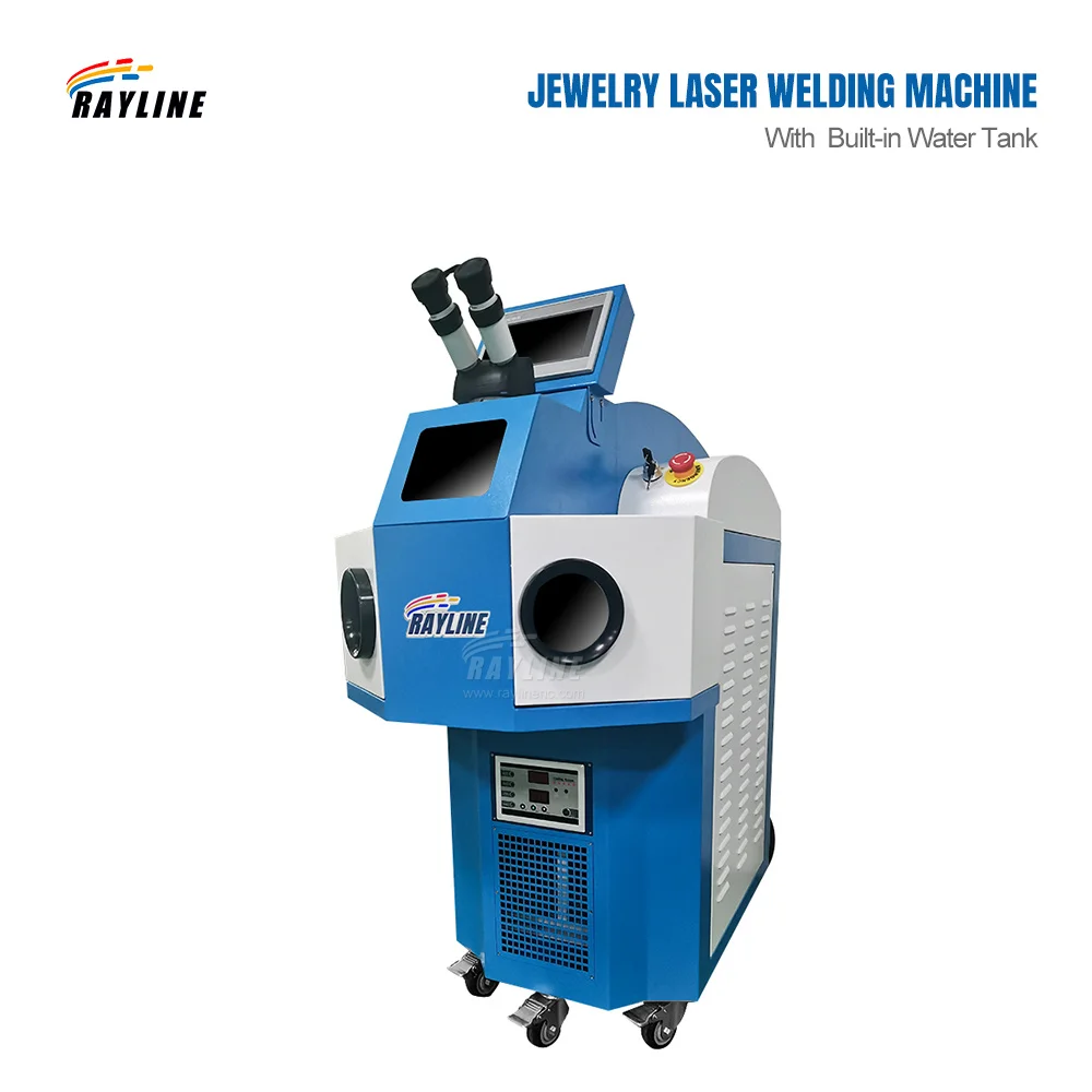 Vertical Desktop Jewelry Laser Welding Machine 200W YAG Spot Laser Solder With Water Tank Gold Silver Ring Chain Watch Repair