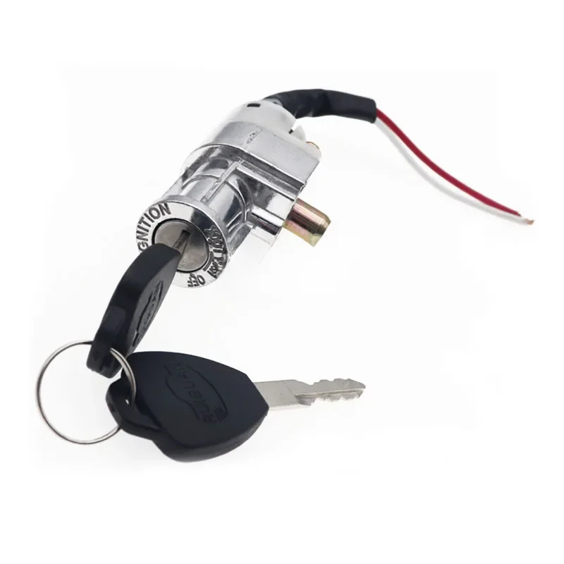 AliExpress NONE Battery Chager Mini Lock With 2 Keys Universal Motorcycle Performance For Motorcycle Electric Bike Scooter E-bike
