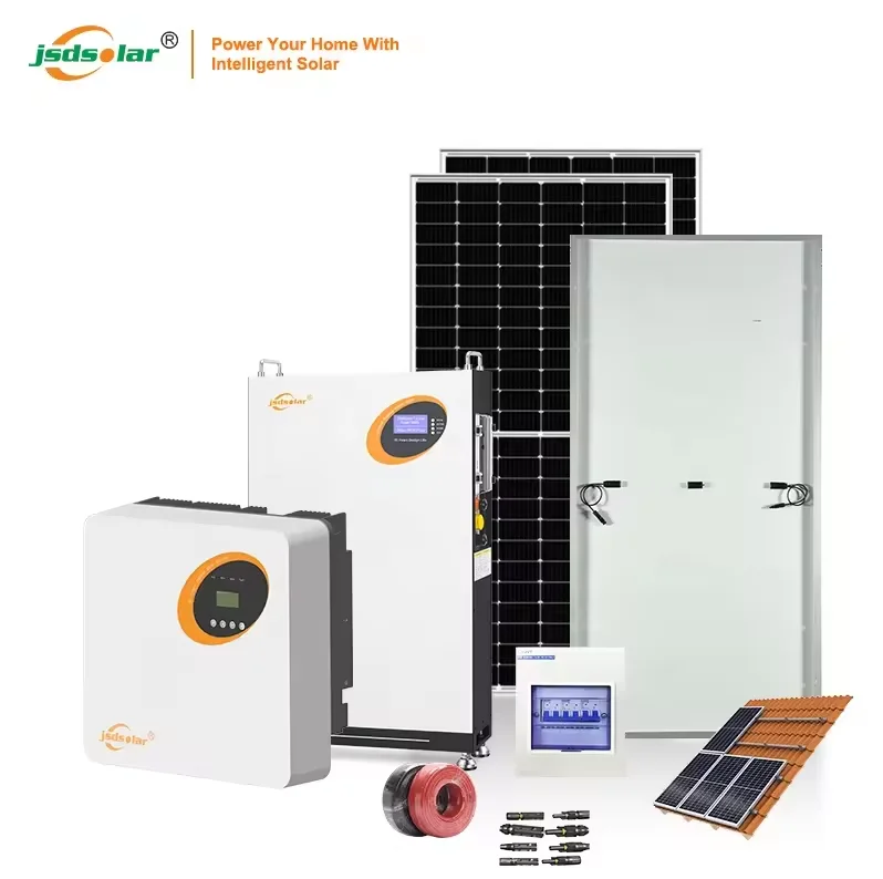 popular new design on off-grid solar power system 6 12 18 24 30 36 KW hybrid solar system for home