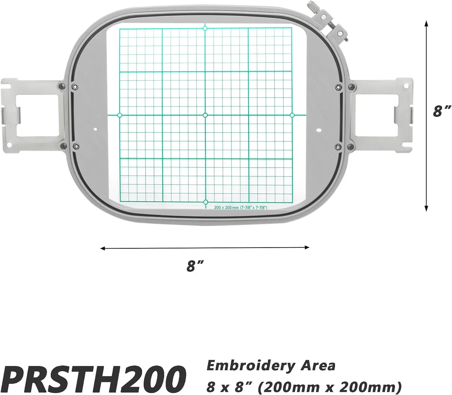 Sewing and Embroidery Hoop for Brother PRS100 VR Baby Lock Alliance Machine Frame, PRSTH200, PRSTH200