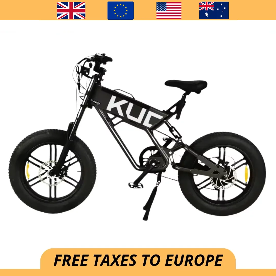 

Новый T01 Ebike 20-дюймовый электрический велосипед 1000 Вт для взрослых Электрический велосипед со съемной батареей 48 В 13 Ач Двойной амортизатор Электрический велосипед