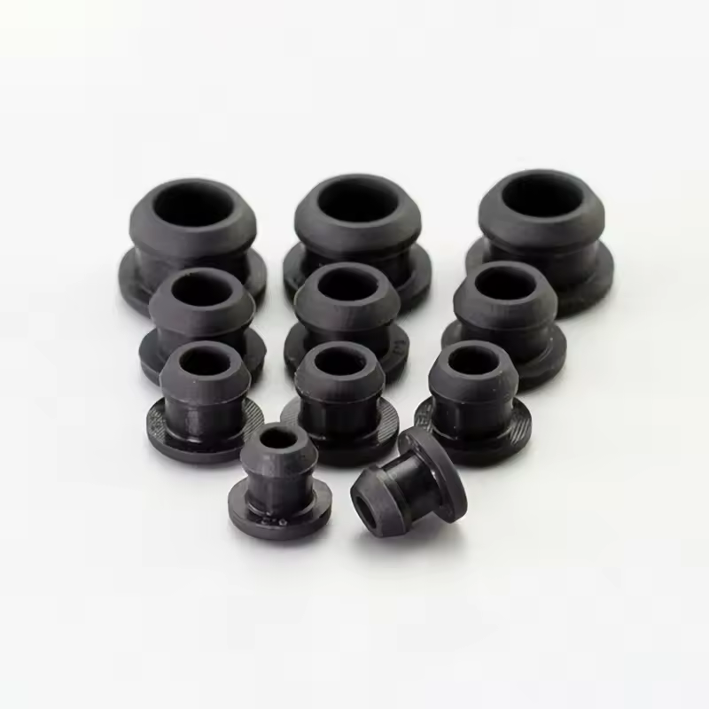 15Pcs 5mm to 10mm Black Silicone Rubber Hole Caps T Type Plug Cover Snap-on Gasket Blanking End Caps Seal Stopper - Image 6