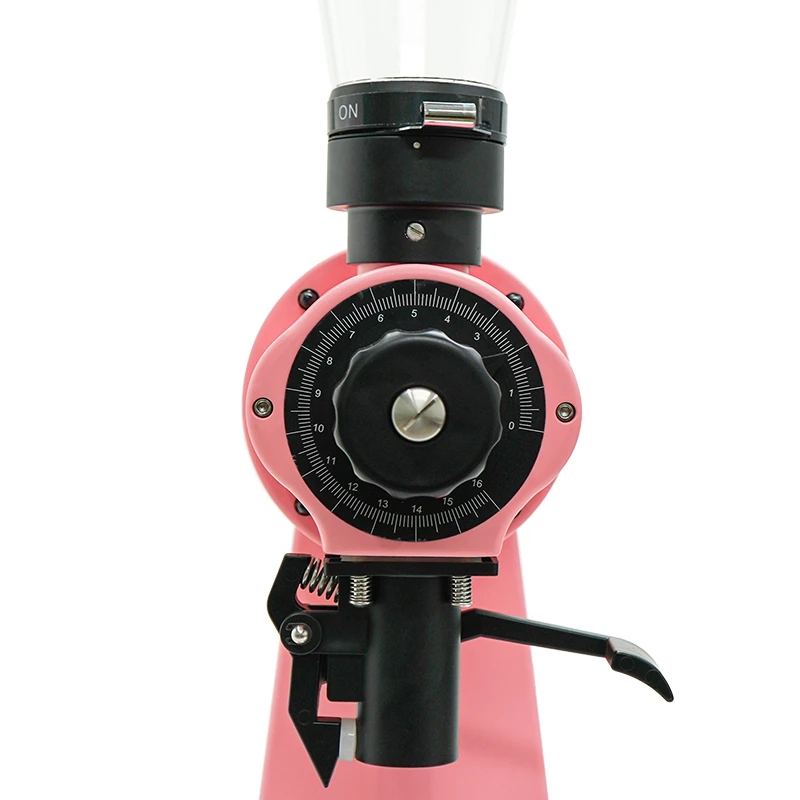 Professional Small Espresso Coffee Grinder Automatic Home Kitchen Commercial Grinding 98mm Flat Burr Bean Tools EK Hooper