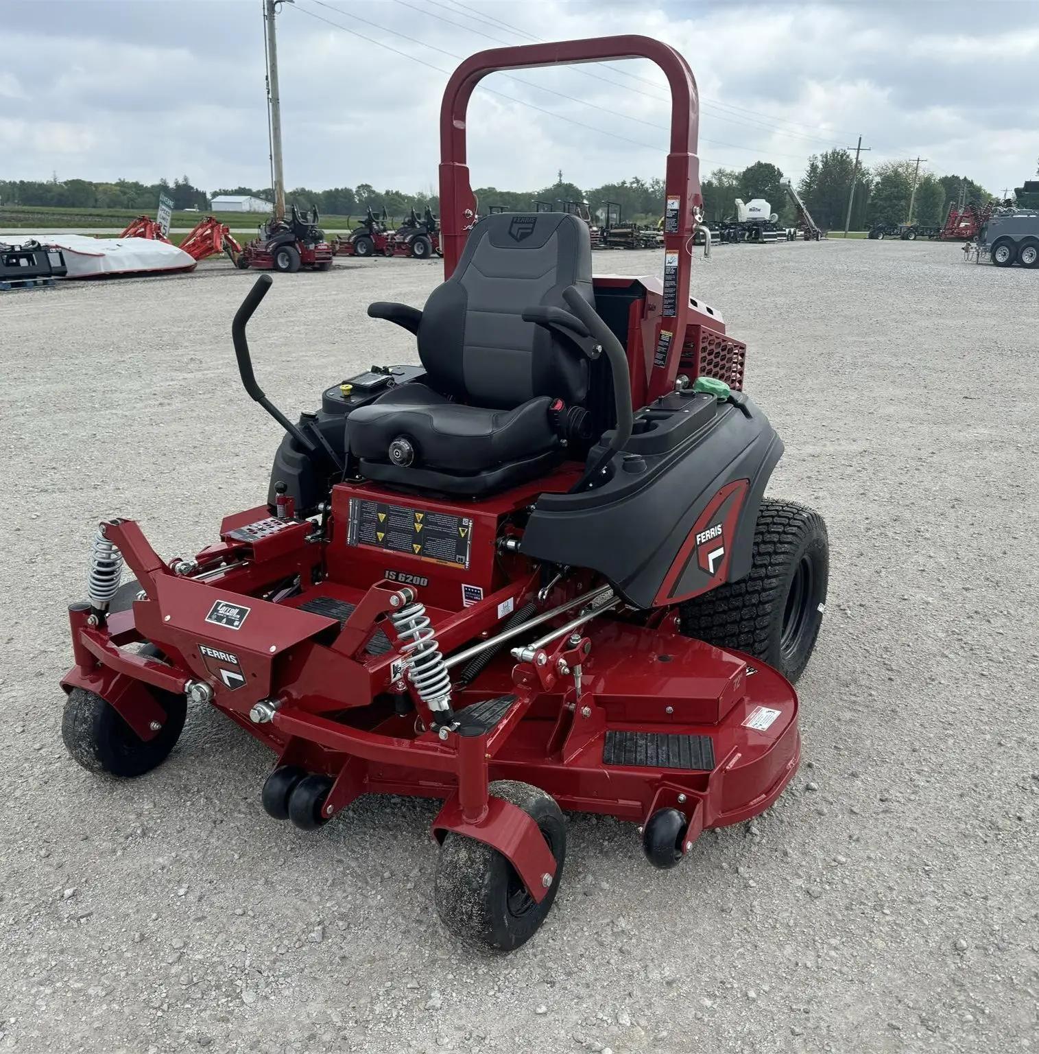 BUY 2 GET 1 FREE Professional Ferris IS6200 55.7cc 4-Stroke Zero Turn Lawn Mower 1800W Cordless with Grass Box 72 Blade Steel
