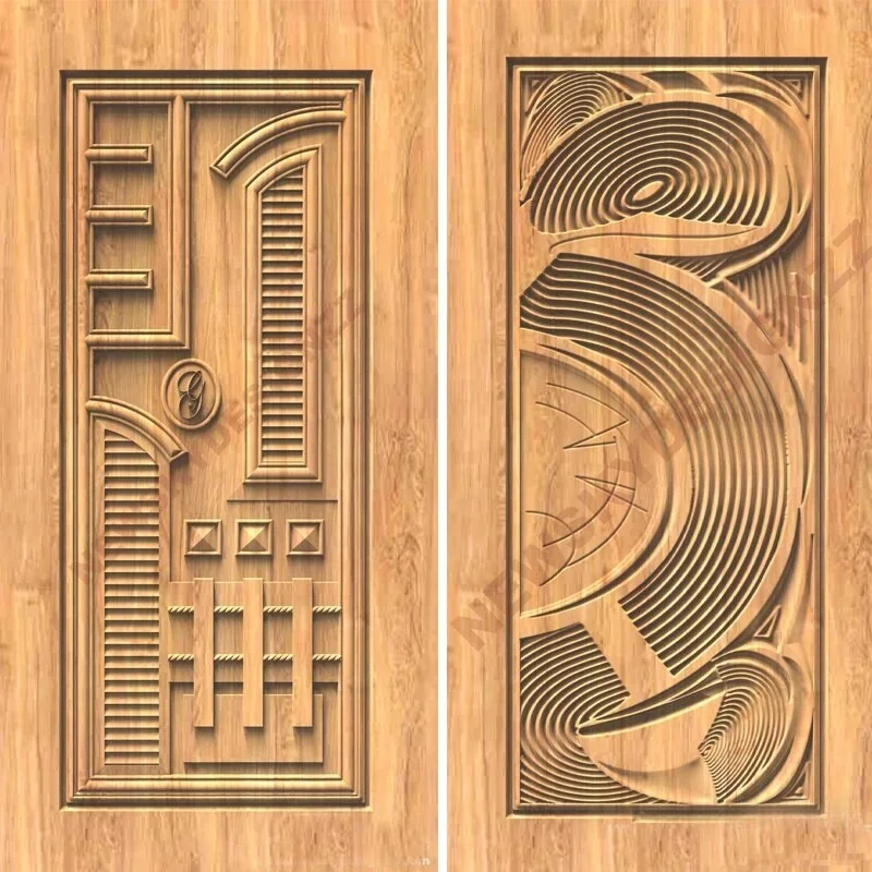 100 pcs Embossing Door Design Relief 3D CNC Router Engraving Classic Creative ArtCAM ART STL format Files