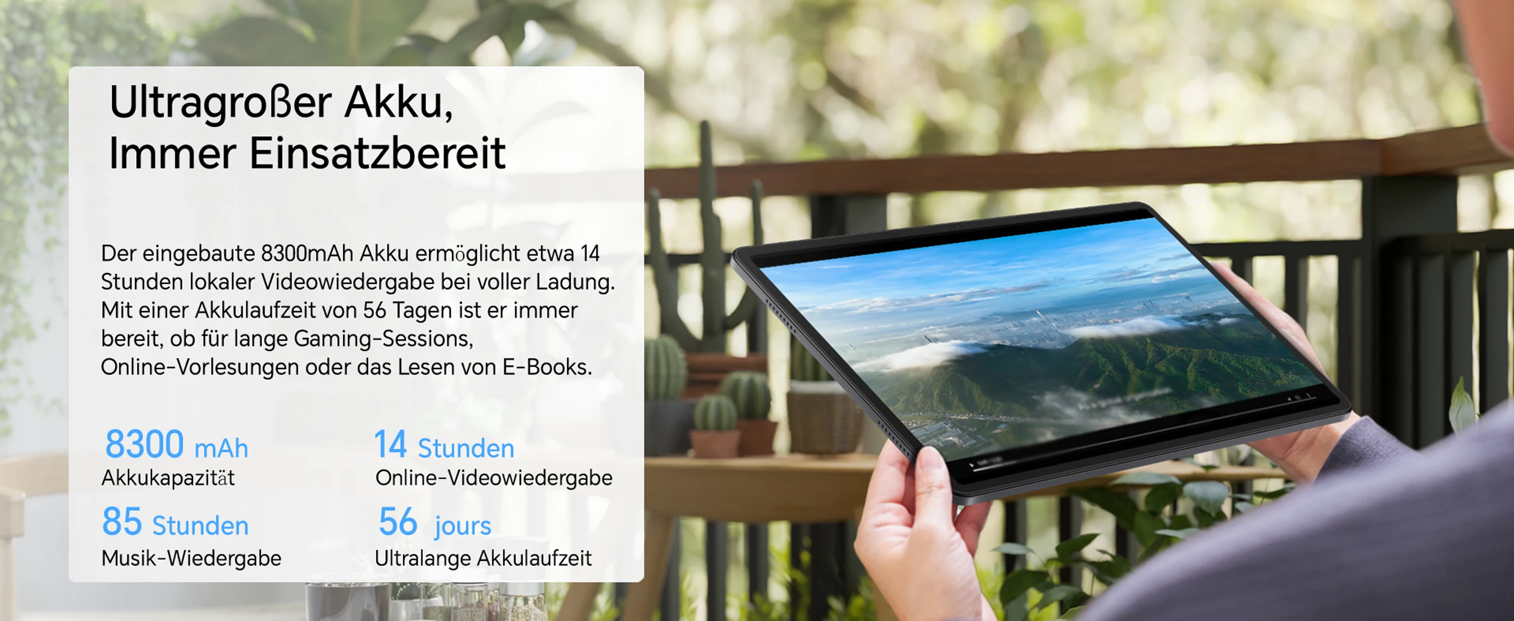 HONOR Pad X8a, 11-inch 90Hz High Refresh Rate HONOR FullView Eye Comfort Display, 4GB RAM+64GB ROM, Android 14, 8300mAh Ultra-large Battery, Large-amplitude Quad-speaker with Voice Enhancement