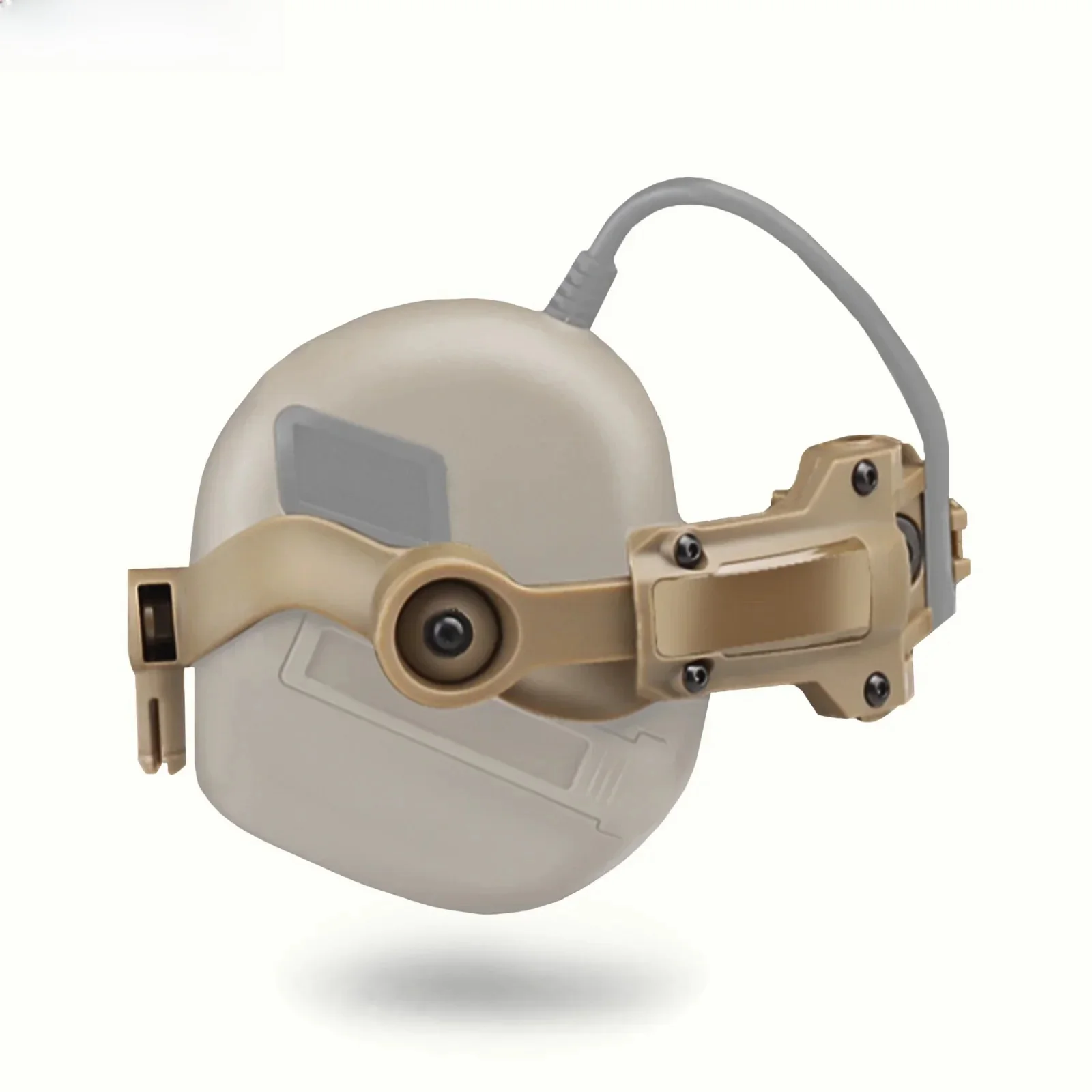 Wolnostojący uchwyt na szynę zestawu słuchawkowego do zestawu słuchawkowego Earmor Team Wendy M-Lok, Ops-Core Fast ACH Helmet Arc Rail Airsoft M32 M31 — 2