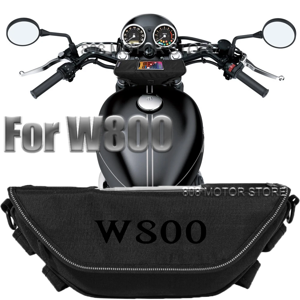 

For W800 w800 Motorcycle accessories tools bag Waterproof And Dustproof Convenient travel handlebar bag