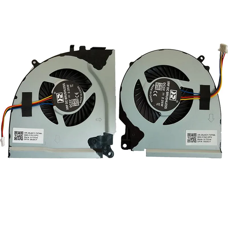 

New For DELL Inspiron 15 7000 7570 7573 7580 Laptop CPU Cooling Fan CN-0Y64H5 0Y64H5 Y64H5 Cooler