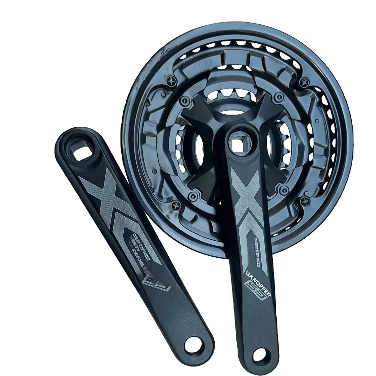 AliExpress GANOPPER MTB Crankset 3*7/8/9 Speed 24T-34T-42T 152mm 165mm 170mm kids Bicycle Crank Set Square hole Sprocket wheel Bike Chainwheel