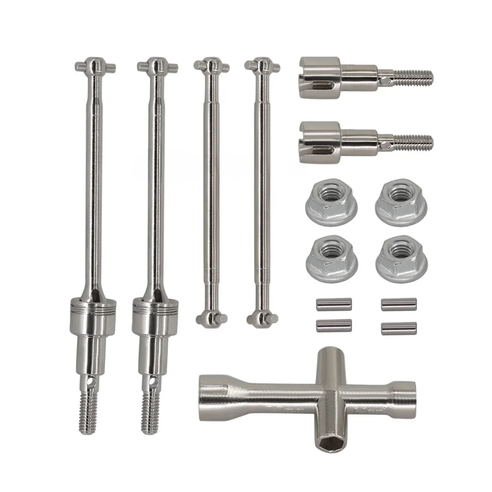 SCY 16201 Pro Metall Vorne Hinten Antriebswelle CVD Dogbone Kits Set Für 1/16 SCY Bürstenlosen 16101 16102 16103 Pro Antriebswelle RC Teile