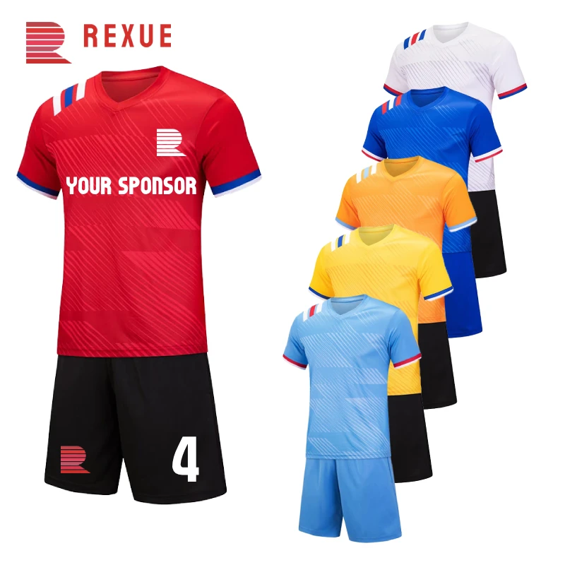 

23/24 New Season Football Uniform Jersey for Men Kids DIY Soccer Women Boys Team Club Custom Training Clothes Sports Tracksuit