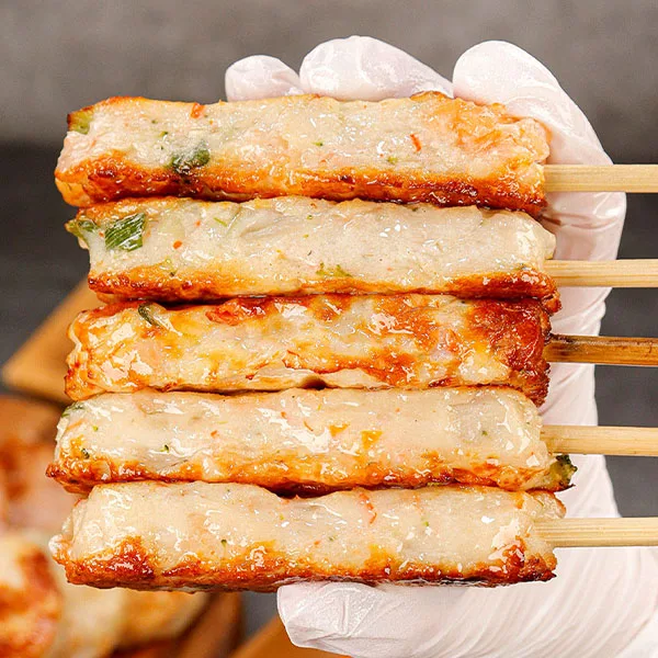 Carne premium 100% barra de pastel de pescado Kama Boko de gran capacidad 4 tipos (vegetales/gruecos/frutos de mar/mantel de cono)