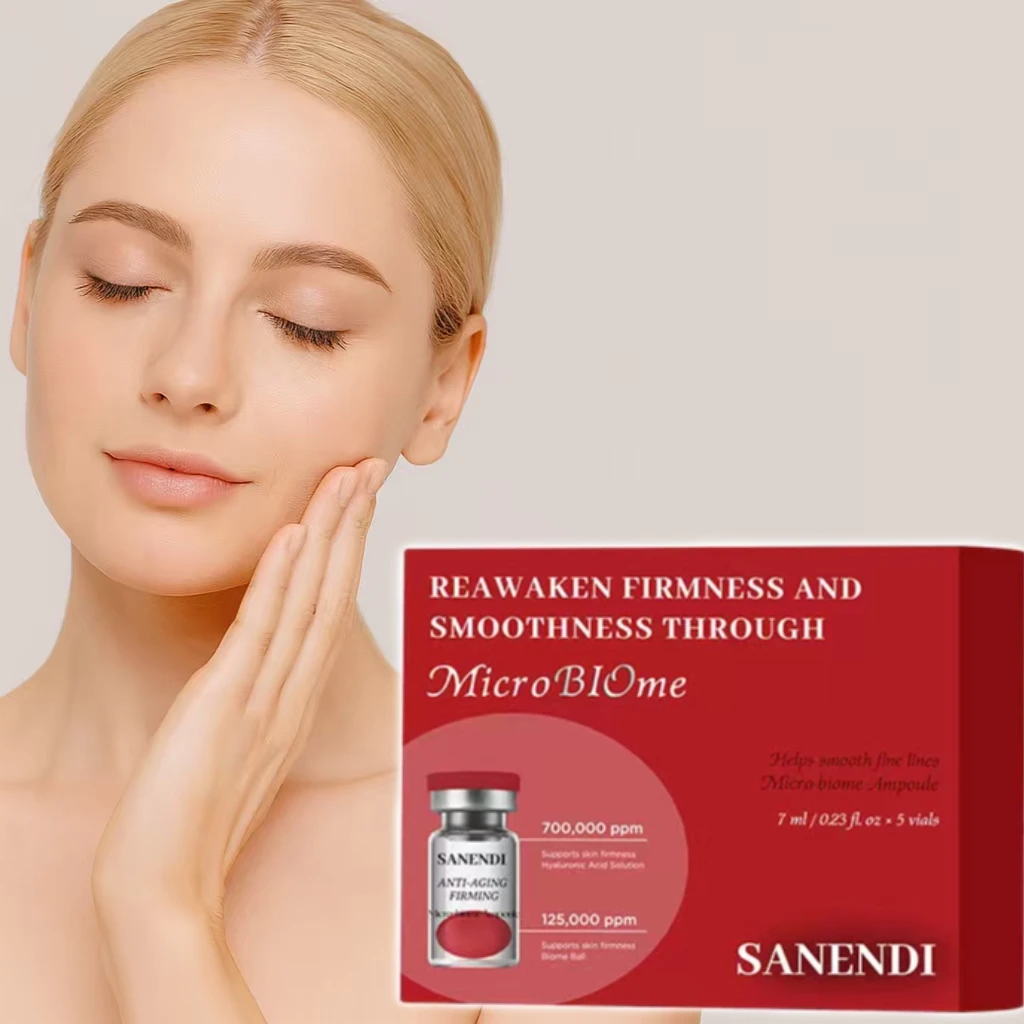 

Sanendi Корейский уход за кожей, увлажняющий и увлажняющий набор для ухода за лицом с 4 профессиональными формулами, 7 мл x 5/10