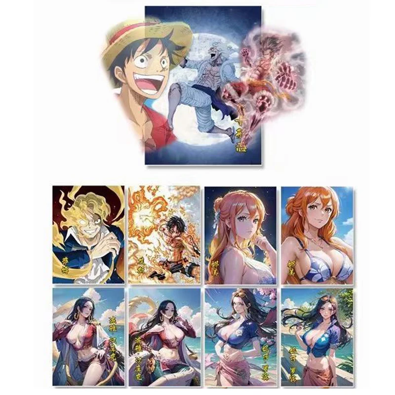 Wholesales One Piece Collection Cards Booster HUANQIUSHE Special Offer Rare Card TCG Anime 1Case Playing Cards