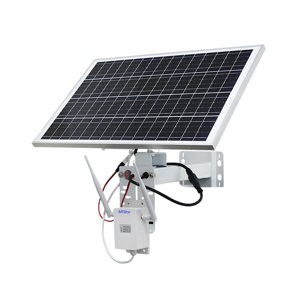MTStar 30W/20AH All Netcom LTE router solar powered camera monitoring outdoor waterproof 4G wireless solar router