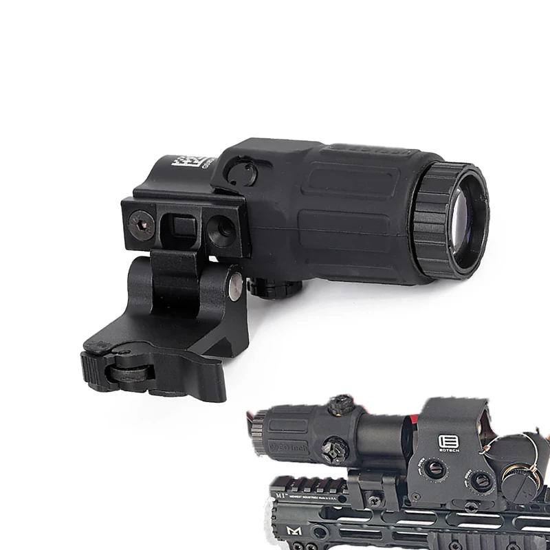 Rifles Red Dot Green Point STS Mount Tactical Telescopes Optical Sight Scope G33 3X Zoom Magnification Holographic View