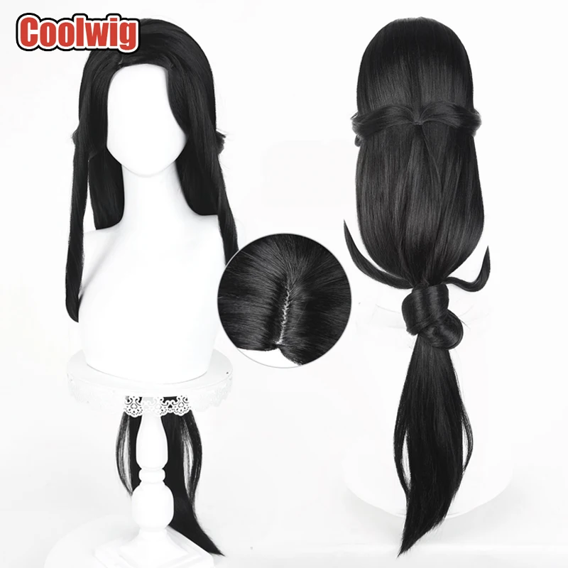 coolwig-cheveux-synthetiques-kotoha-hashibira-cosplay-perruques-demon-slaye-kotoha-hashibira-100-cm-longue-droite-noir-perruque-resistant-a-la-chaleur