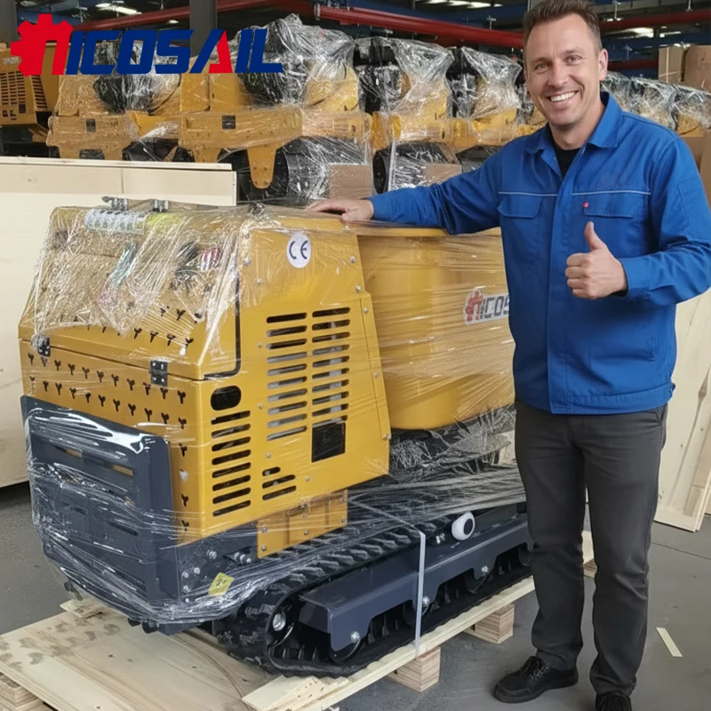 Farming Agriculture Project - Customizable Mini Wheel Dumper CE Euro