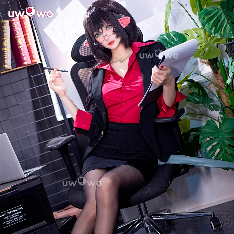 

UWOWO Jane Doe Cosplay Collab Series: Game Zenless Zone Zero ZZZ Jane Doe Work suit Cosplay Costume Halloween Christmas Costume