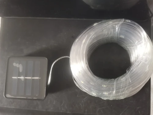 Guirlande solaire LED tube